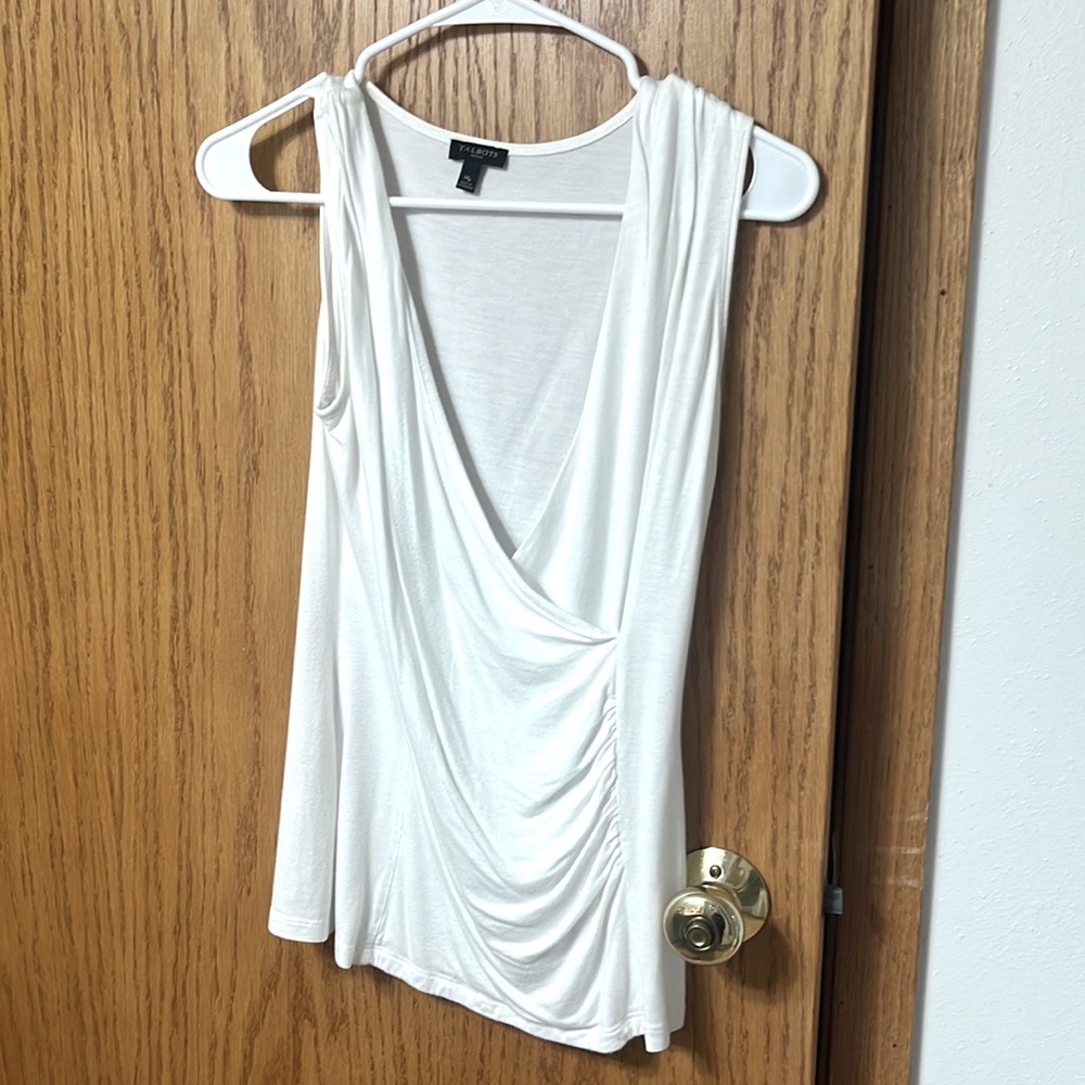 Dressy White Tanktop
